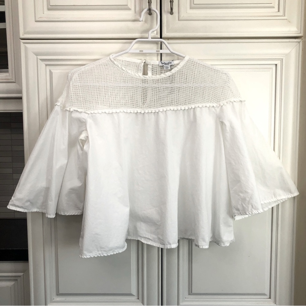 Splendid women’s cropped blouse